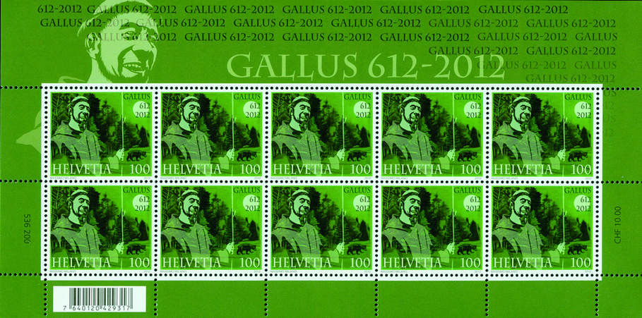 100 Rp. 1400 Jahre Gallus