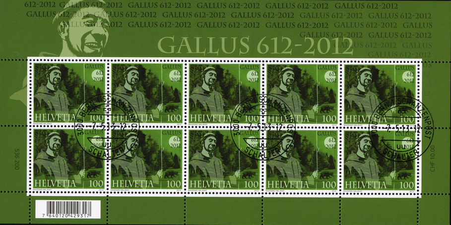 100 Rp. 1400 Jahre Gallus