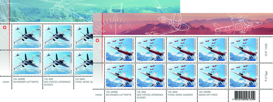 2014, 100 Jahre Schweizer Luftwaffe