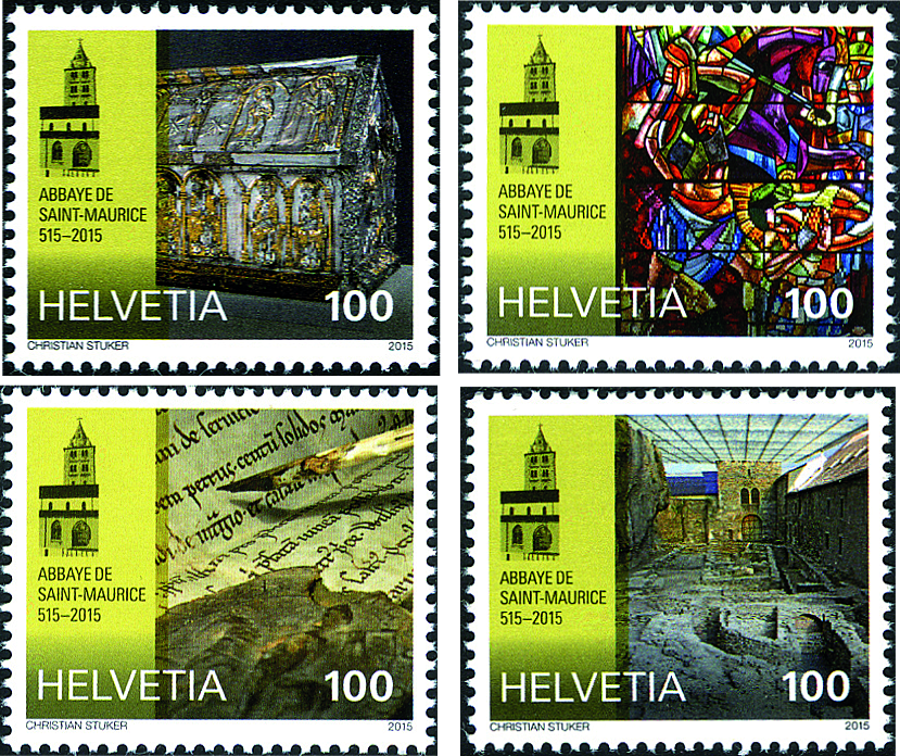 2015, 1500 Jahre Abtei Saint-Maurice