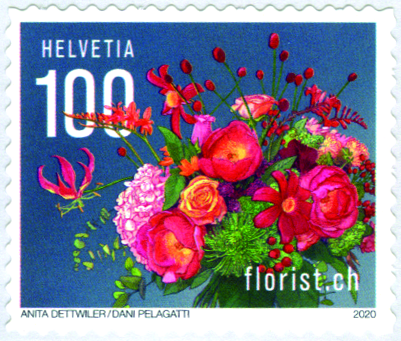 100 Rp. 100 Jahre florist.ch