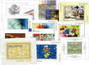 1980-2017, Spezialkollektion offizielle "Schmuck-Vignetten" der Schweizer Post
