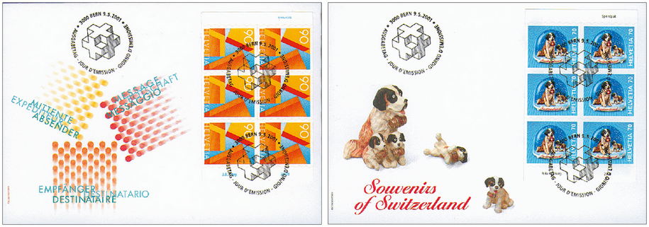 70 Rp. B-Post, Bernhardiner