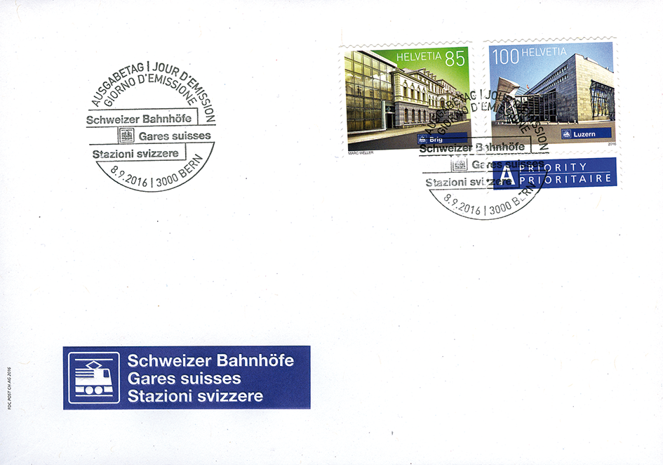 2016, Schweizer Bahnhöfe