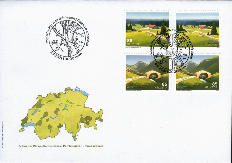 2021, Schweizer Pärke