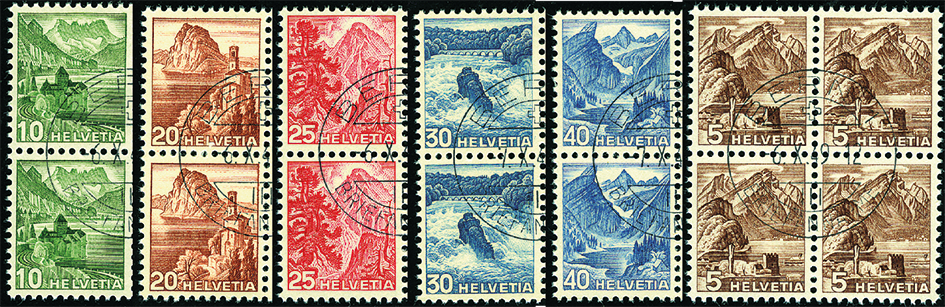 1948, Farbänderung der Landschaftsbilder und neues Bildmotiv