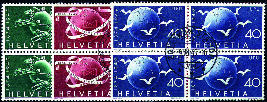 1949, 75 Jahre Weltpostverein