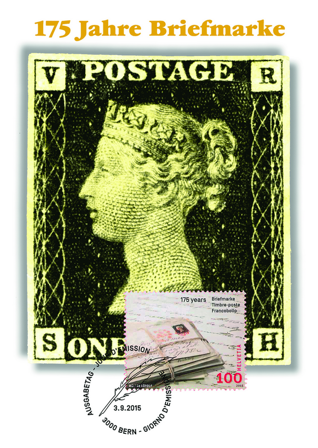 2015, 175 Jahre Briefmarke