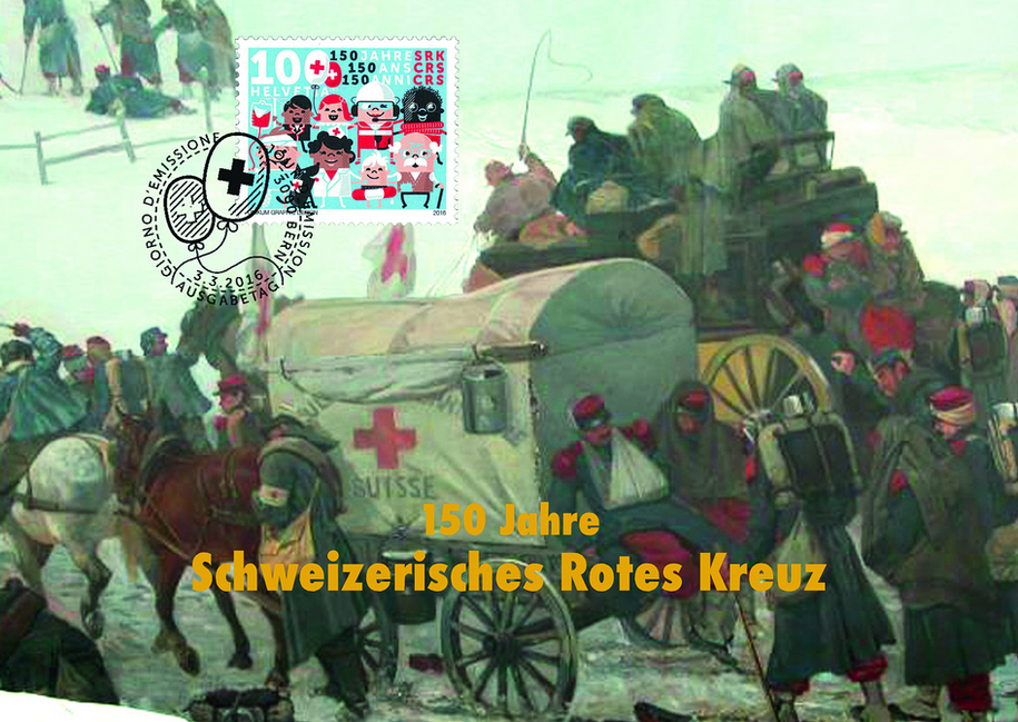 2016, 150 Jahre Schweizerisches Rotes Kreuz