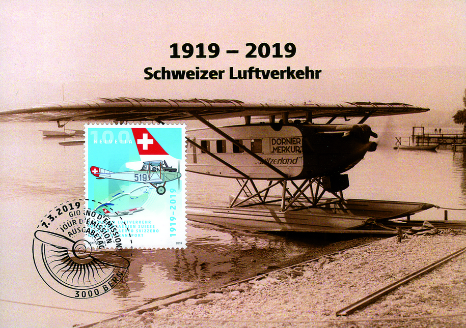2019, 100 Jahre Schweizer Luftverkehr