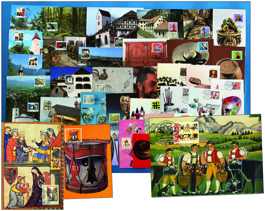 1982-1997, Patria-Kollektion mit über 60 inoffizielle Maximumkarten