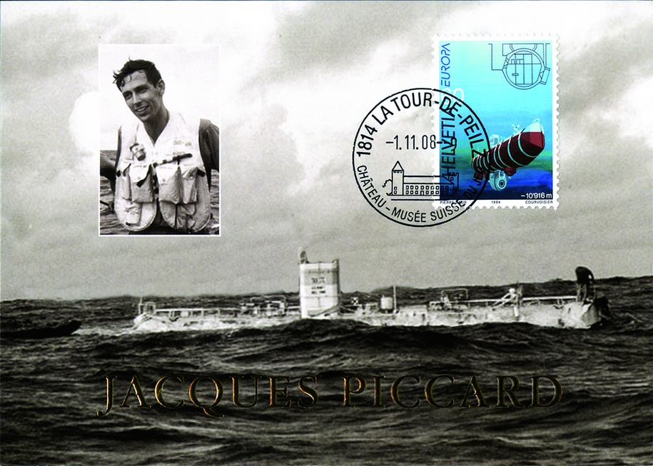 2008, Jacques Piccard