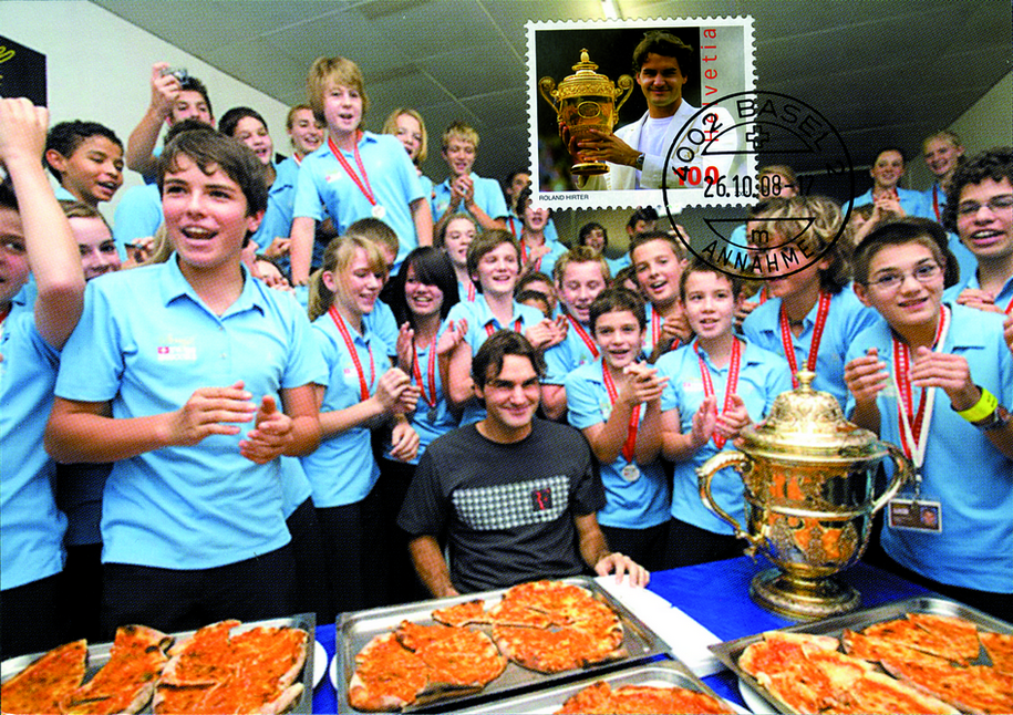2008, Roger Federer "Swiss Indoors"