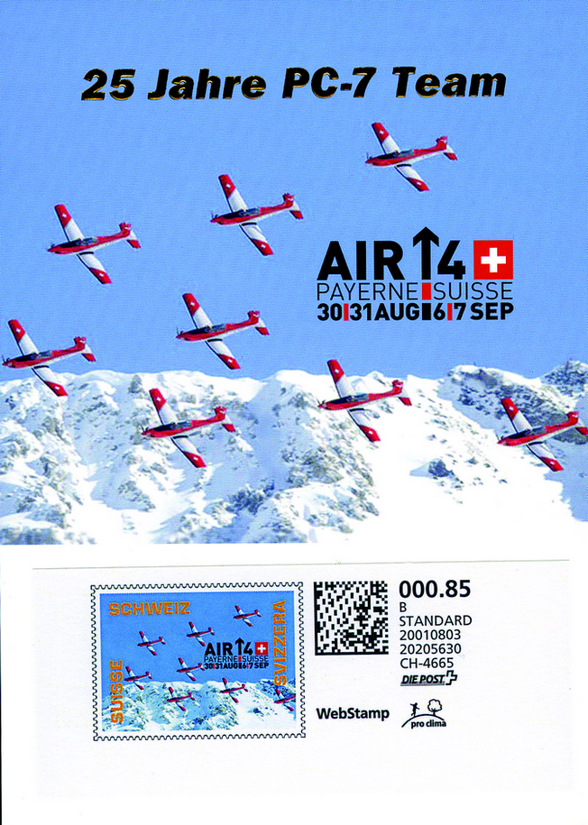 2014, 25 Jahre PC-7 Team