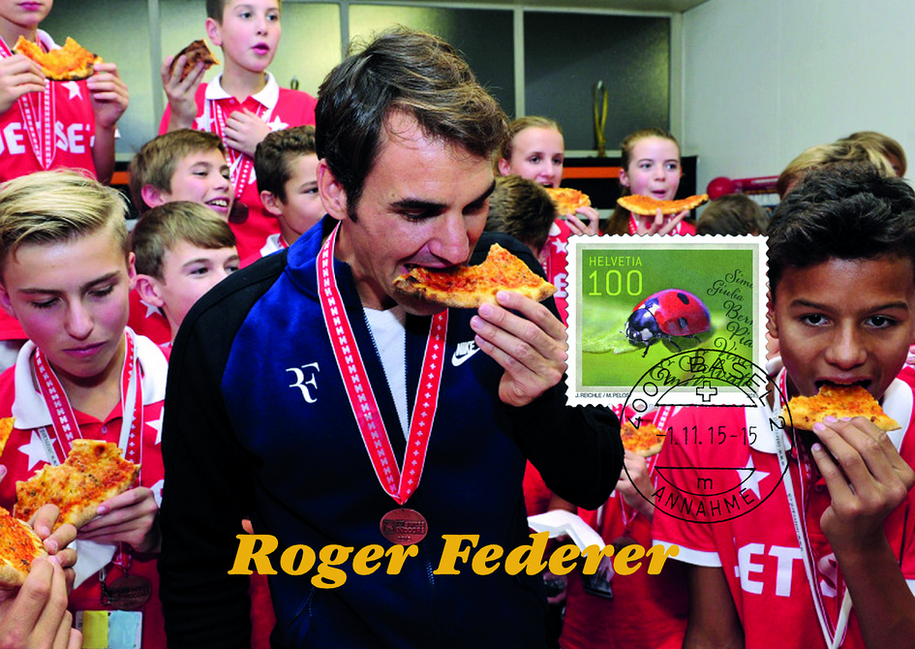 2015, Roger Federer "Swiss-Indoors"