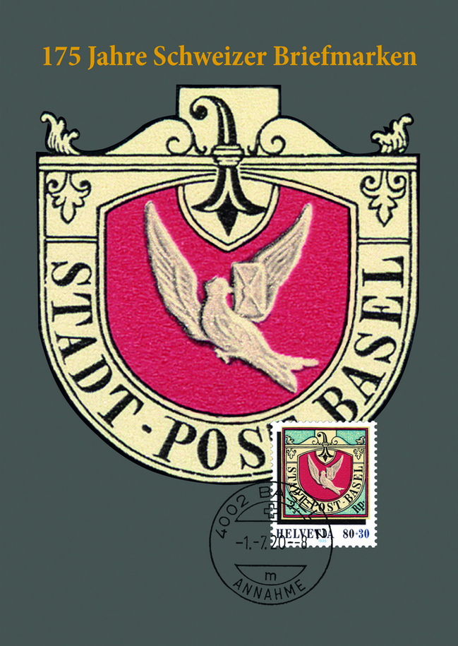 2020, 175 Jahre Schweizer Briefmarken