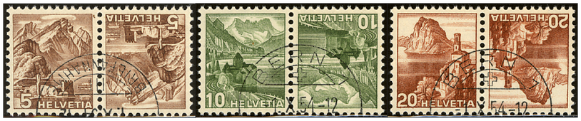 1948, Farbänderungen der Landschaftsbilder