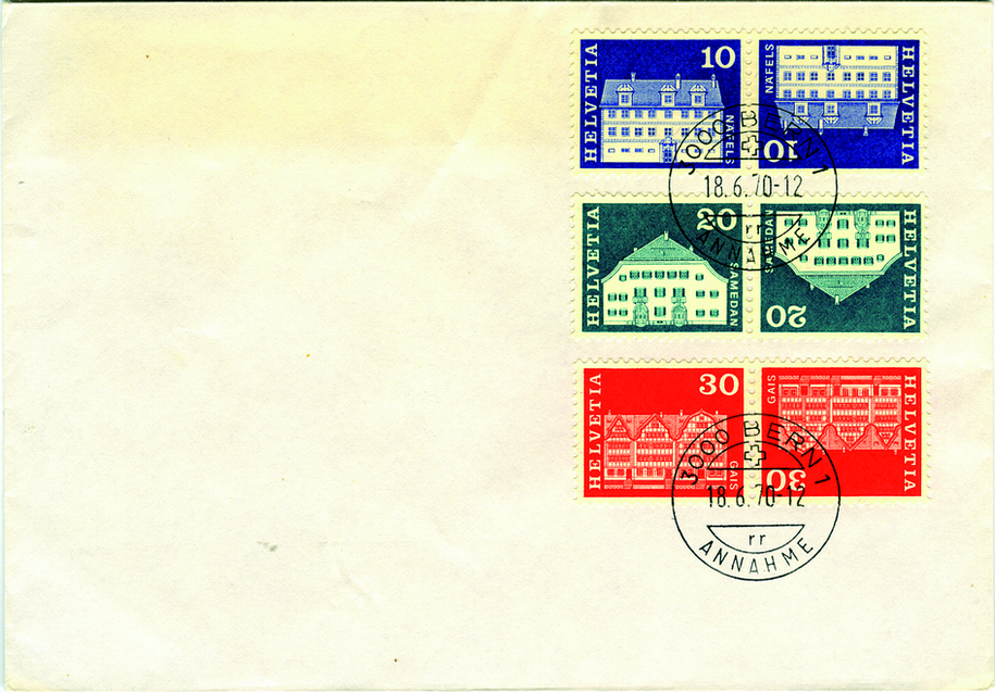 1970-1973, Baudenkmäler, neue Bildmotive