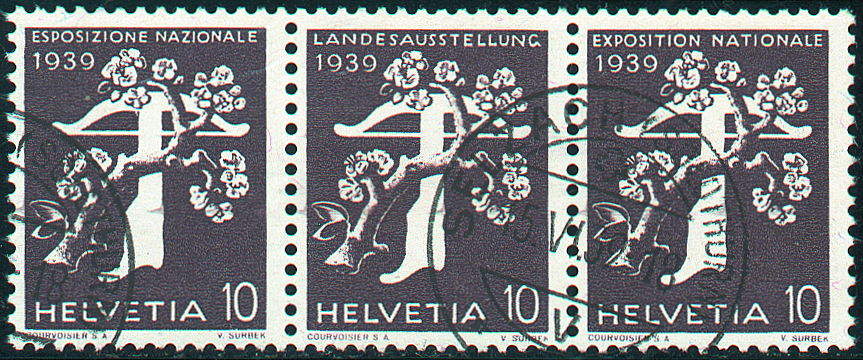 10+10+10 Rp. braungrau