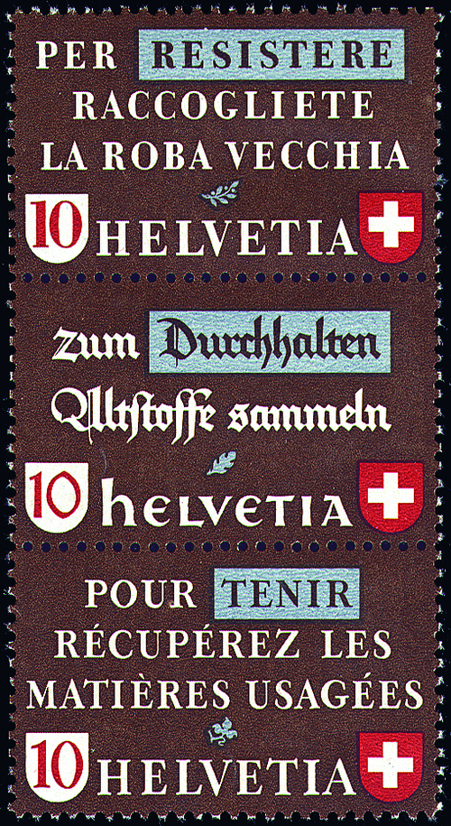10+10+10 Rp. Resistere, Durchhalten, Tenir