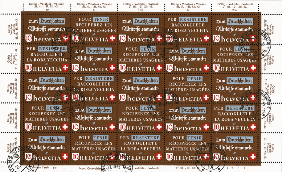 1942, Altstoffverwertung