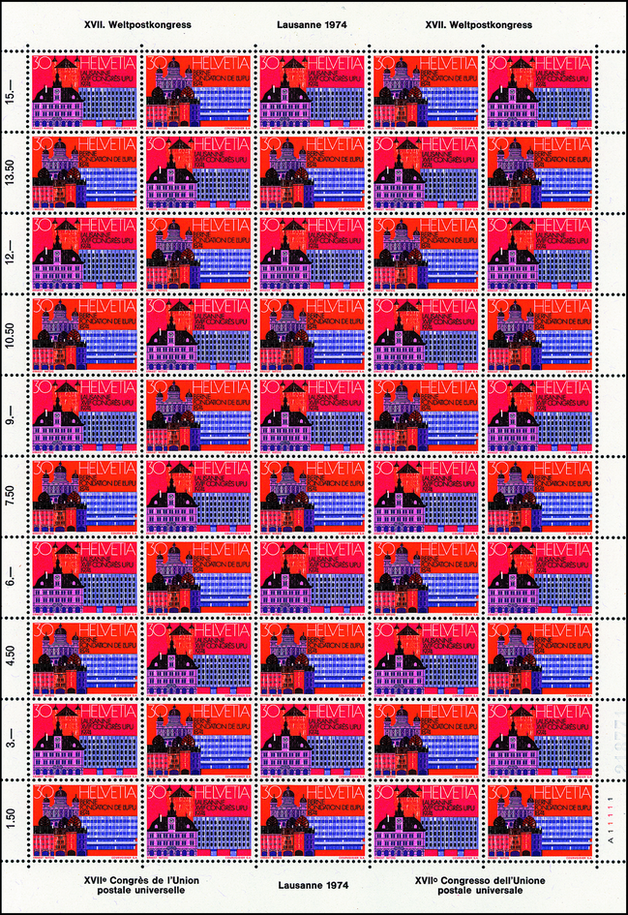 1974, XVII. Weltpostkongress