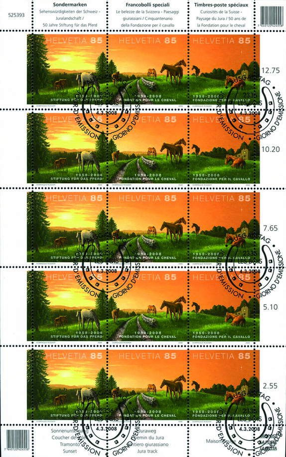 2008, Juralandschaft-50 Jahre Stiftung für das Pferd