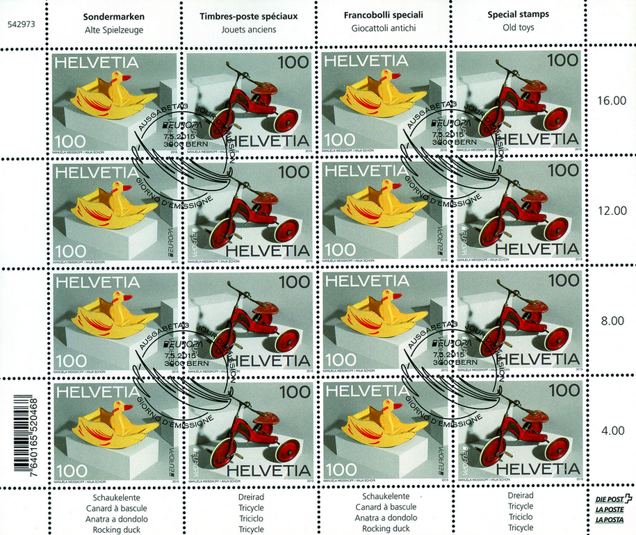 2015, Europa - Alte Spielzeuge