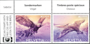 2019, Europa-Vögel, &quot;Fehlender Gold- oder Silberaufdruck&quot;