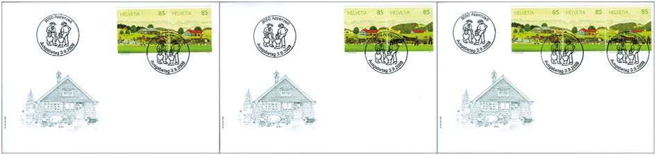 2008, Sehenswürdigkeiten der Schweiz-Juralandschaft-50 Jahre Stiftung für das Pferd