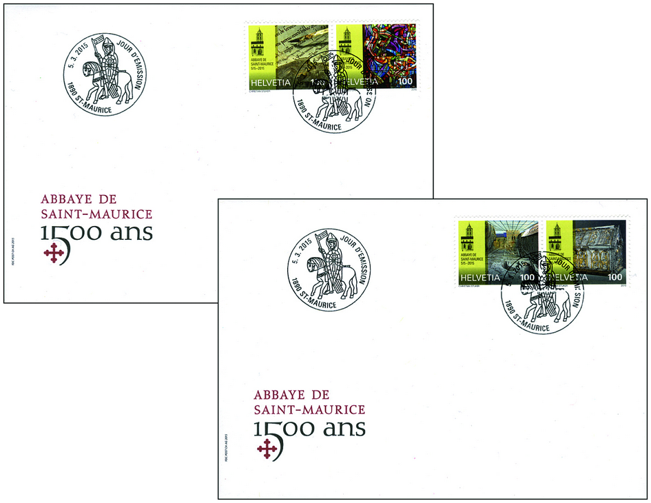 2015, 1500 Jahre Abtei Saint-Maurice