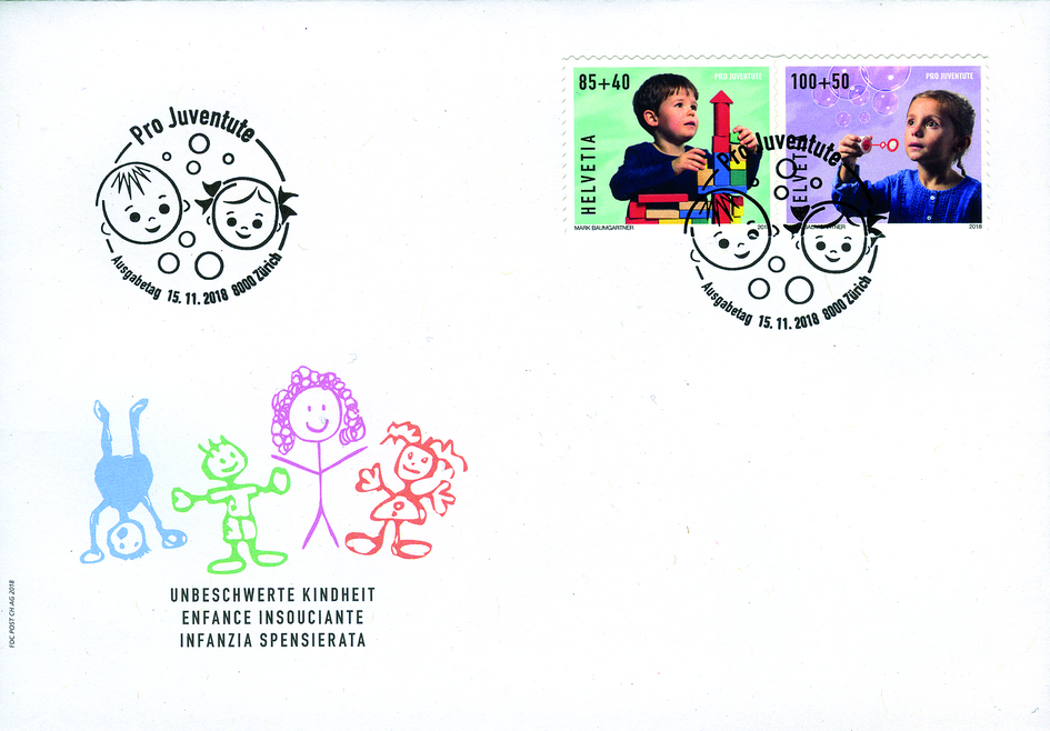 100(+50)+85(+40) Rp. Bauklötze+Seifenblasen