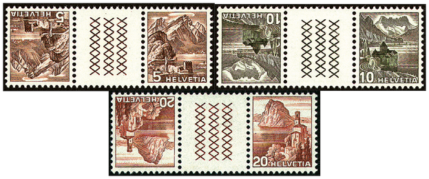 1948, Farbänderung der Landschaftsbilder