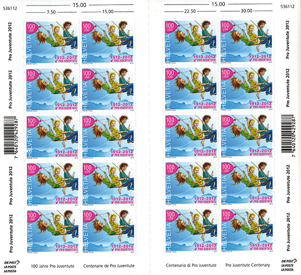 2012, 100 Jahre Pro Juventute