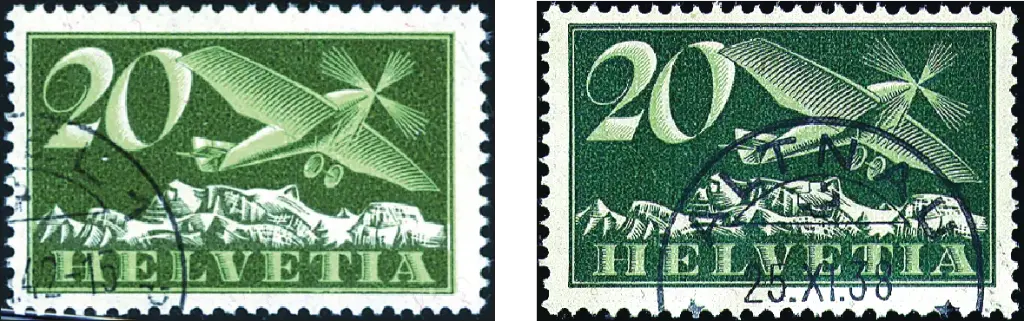 20 Rp. grün-blaugrün
