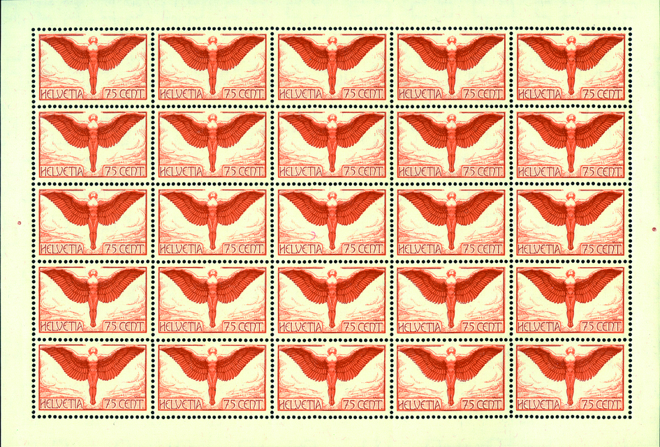 75 Rp Ikarusorange-braunviolett