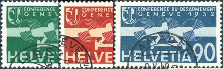 1932, Gedenkausgabe zur Abrüstungskonferenz in Genf