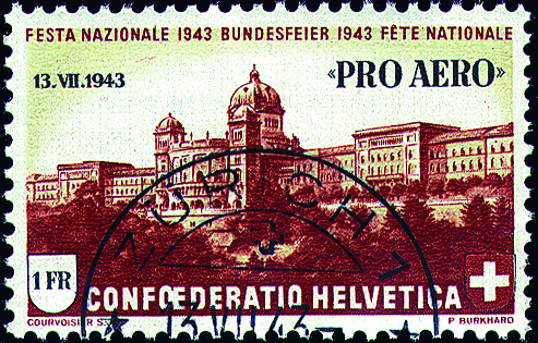 1 Fr. Bundeshaus in Bern