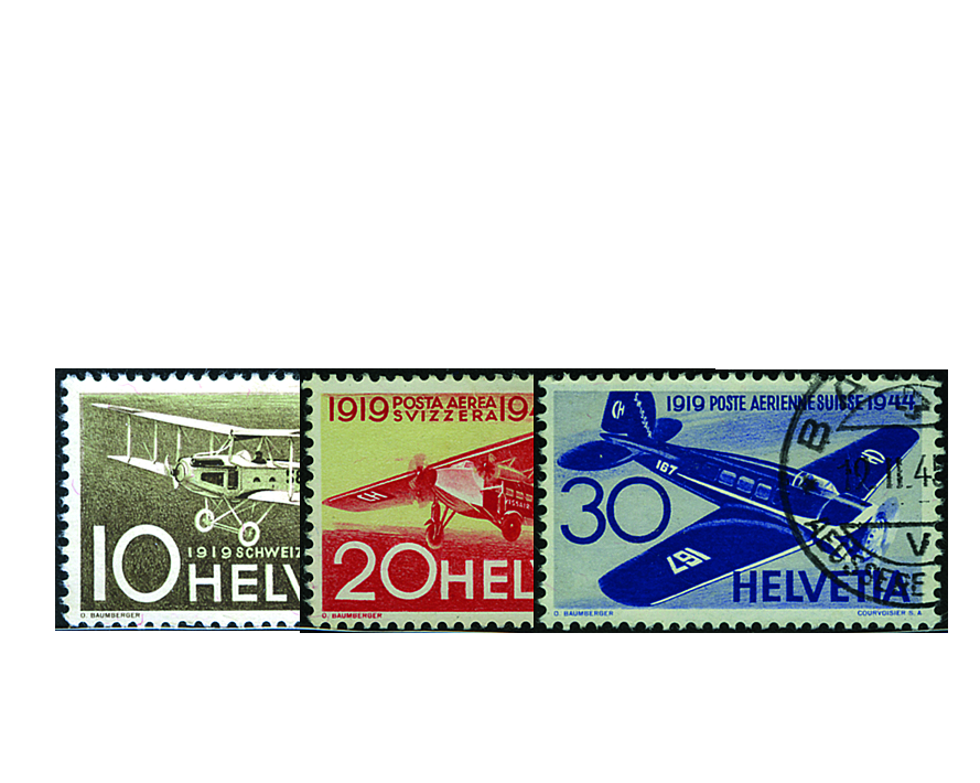 1944, 25 Jahre schweizerische Luftpost