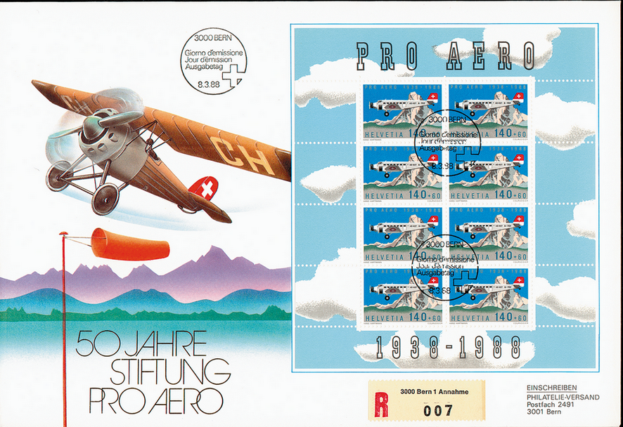 140+60 Rp. JU52 und Matterhorn