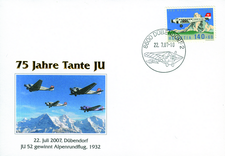 2007, 75 Jahre JU-52