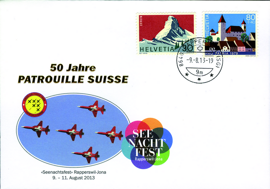 2013, Patrouille Suisse am Seenachtsfest, Rapperswil
