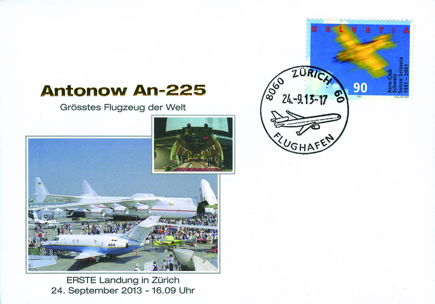 2013, Grösstes Flugzeug der Welt "Antonow An-225"