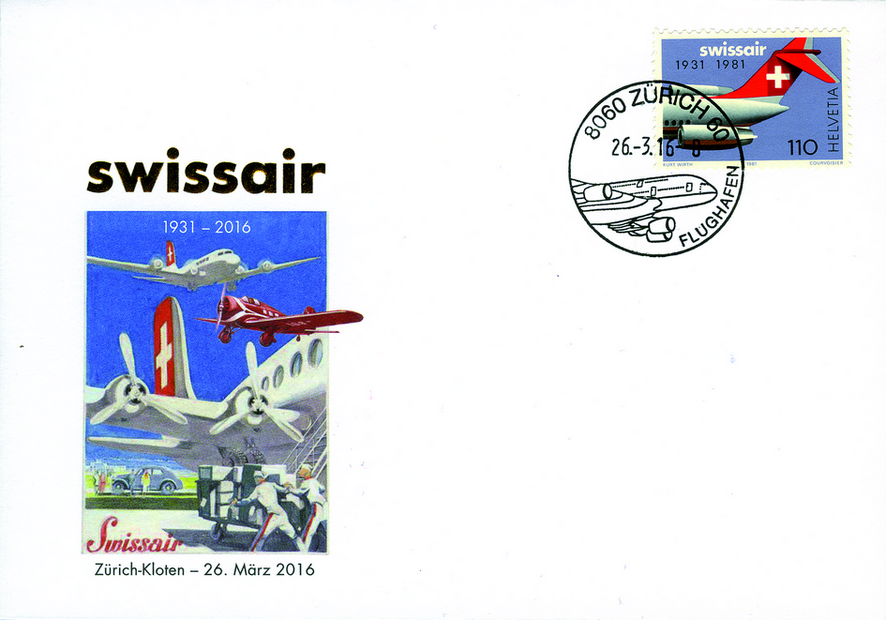 2016, 85 Jahre Swissair