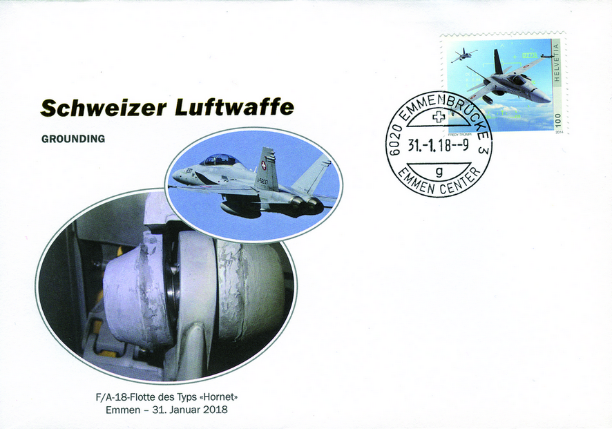 2018, Schweizer Luftwaffe, Grounding