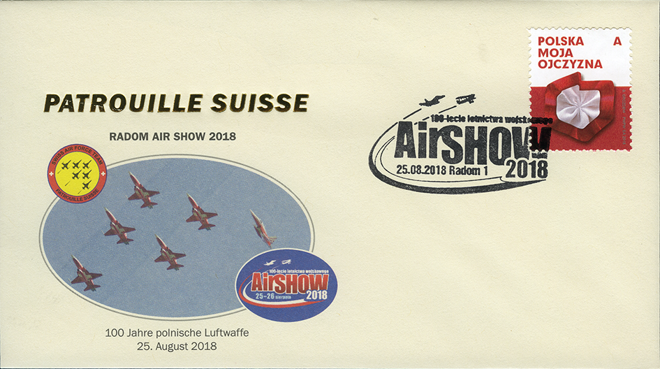 2018, Patrouille Suisse - Airshow in Random, Polen