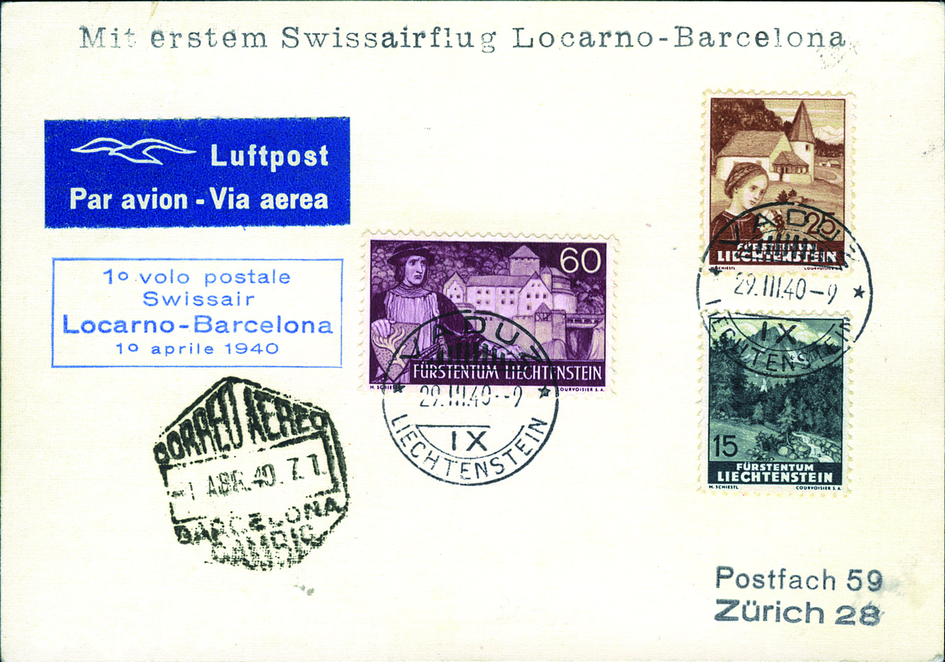 Locarno - Barcelona ab Liechtenstein