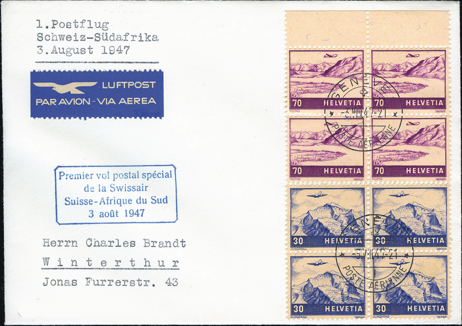 1947, Genf-Johannesburg-Genf