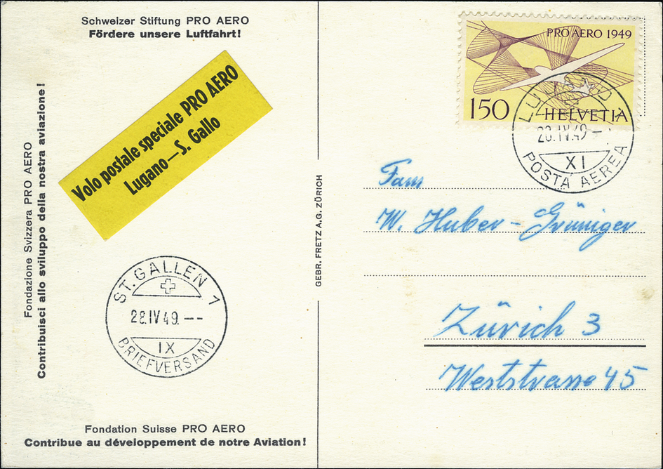 1949, Lugano-St.Gallen