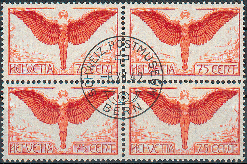75 Rp. orange-braunviolett